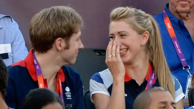 Laura Trott and Jason Kenny