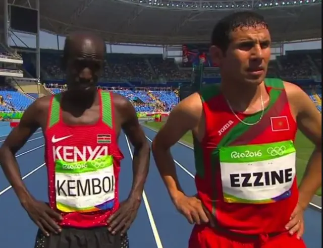 Kemboi and Ezzine different fonts