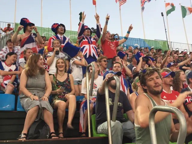 Great Britain fans