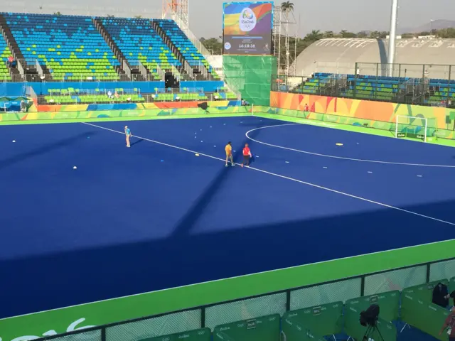 Hockey pitch