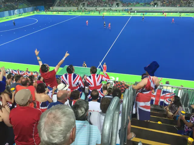 Team GB fans