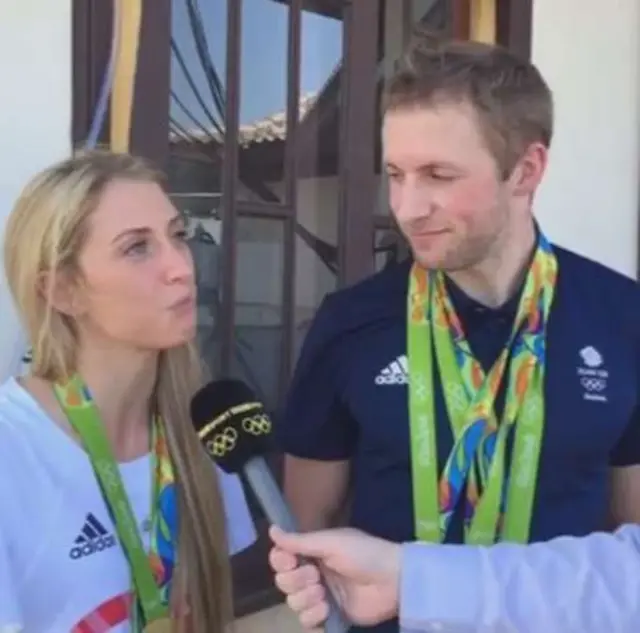 Laura Trott and Jason Kenny