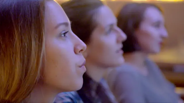 People listen in at the BBC meet-up