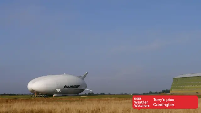 The Airlander craft at Cardington