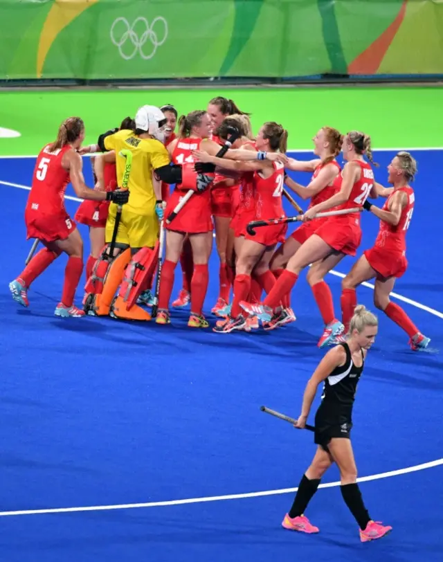 Team GB women's hockey team