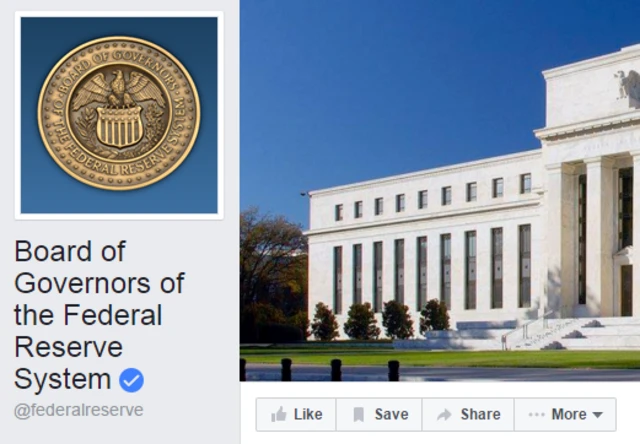 Federal Reserve Facebook page