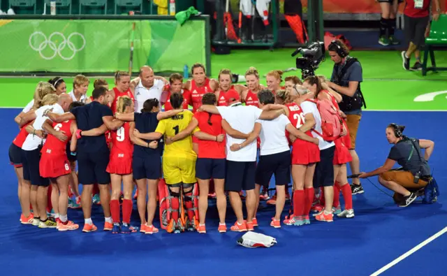 Great Britain's women's hockey team