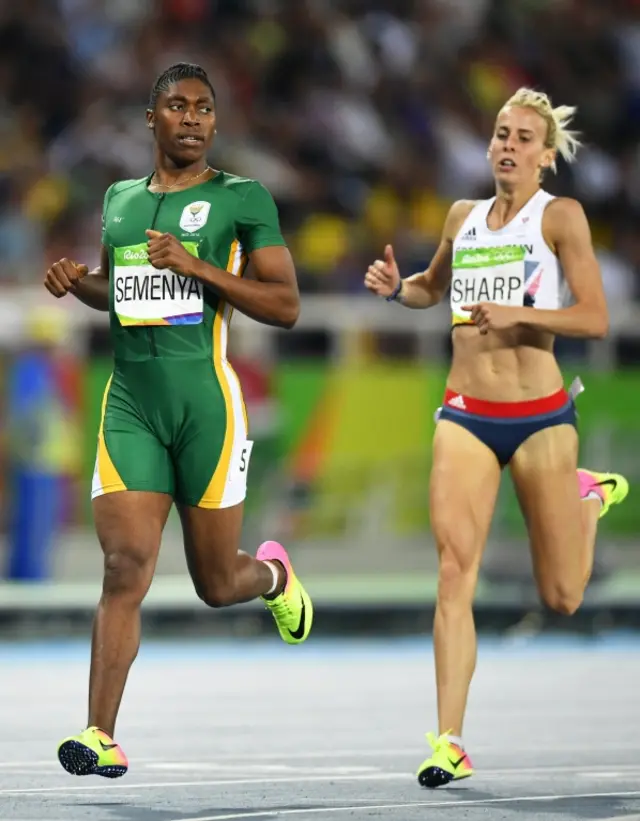 Semenya and Sharp