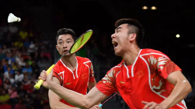 Chinese badminton player