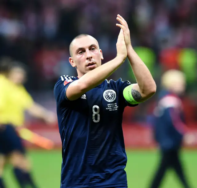 Scotland captain Scott Brown