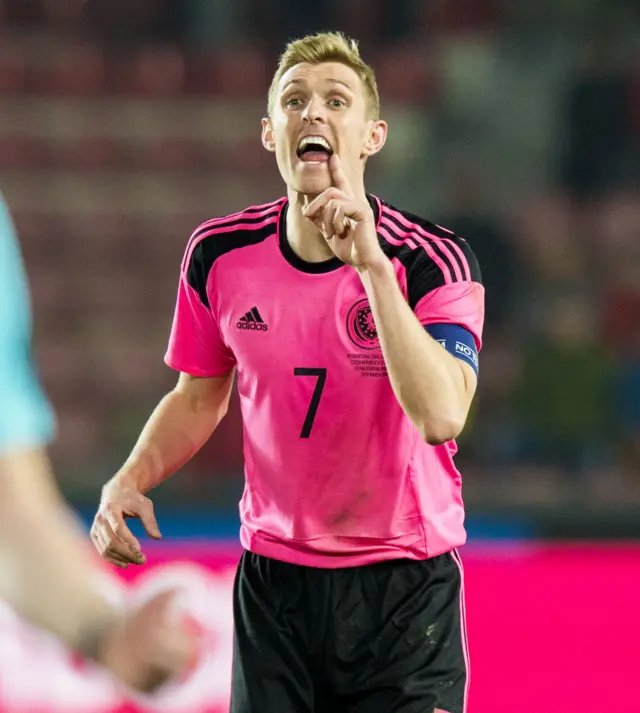 Scotland's Darren Fletcher