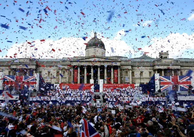 London 2012 parade