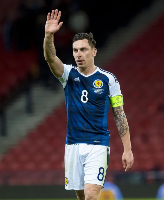 Scott Brown earns his 50th cap