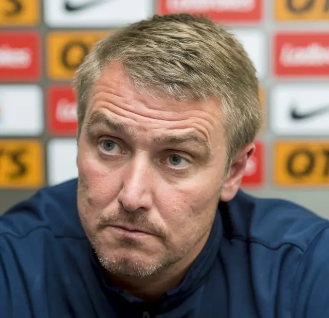 Kilmarnock boss Lee Clark