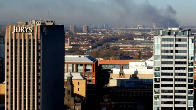 Birmingham sky line