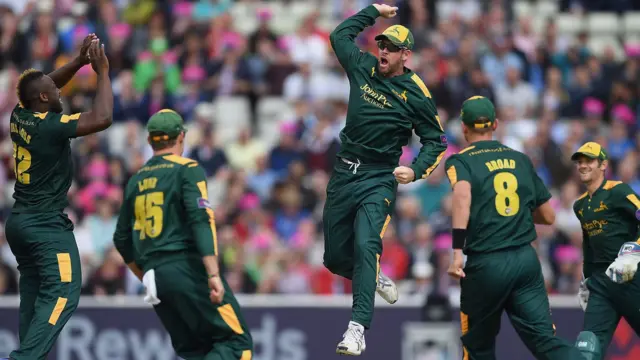 Notts celebrate