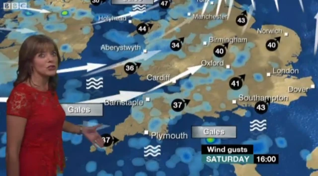 BBC weather forecast