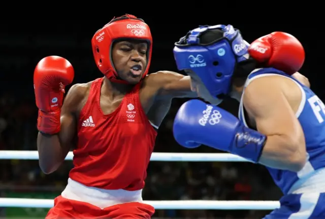 Nicola Adams and Sarah Ourahmoune