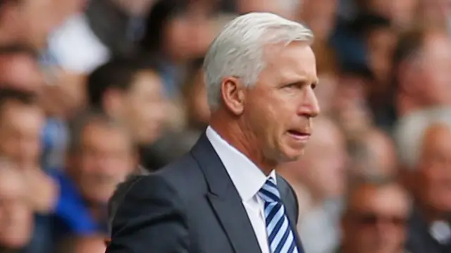 Crystal Palace manager Alan Pardew