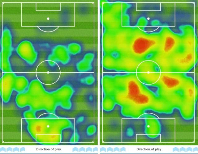 heatmap from Turf Moor