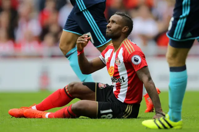 Sunderland's Jermain Defoe