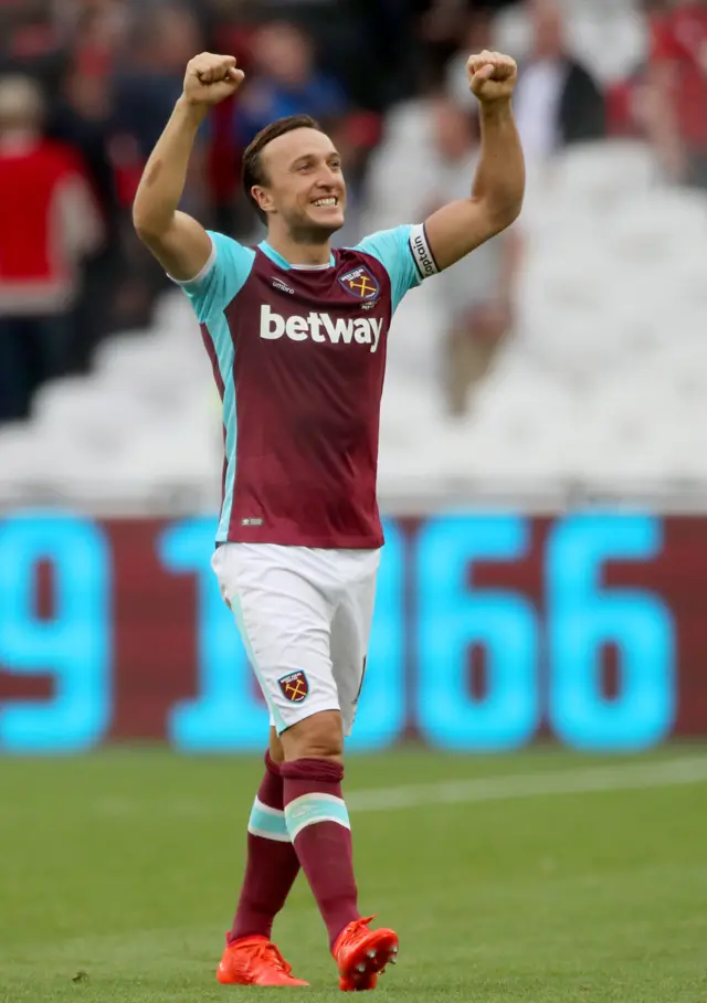 West Ham's Mark Noble