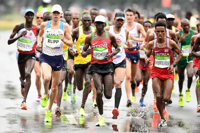 Rio 2016 men's marathon race