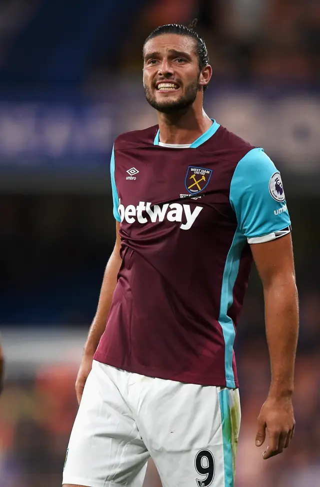 Missing West Ham striker Andy Carroll