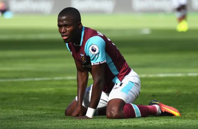 West Ham's Antonio Valencia