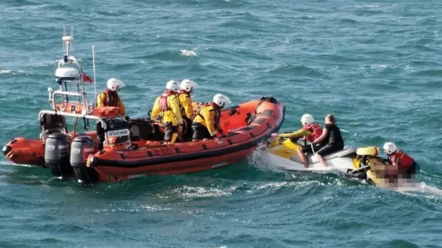 Newquay rescue. Pic: Apex