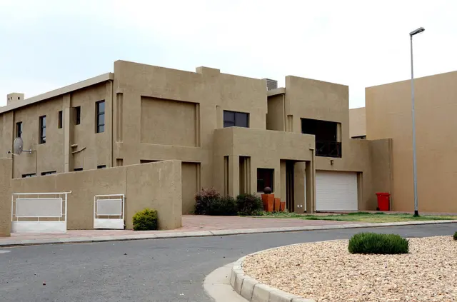 The house on a golf estate in Windhoek, Namibia, where Jacob Alexander had been living