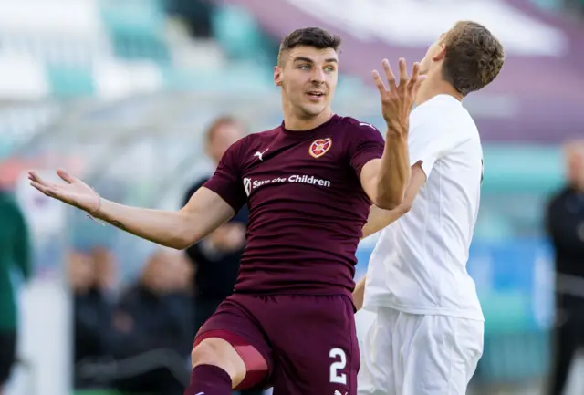 Hearts' versatile defender Callum Paterson