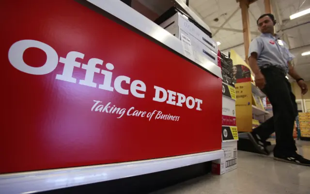 Office depot sign