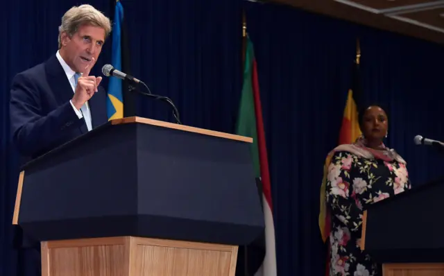 Kerry backs plans for AU troops in South Sudan