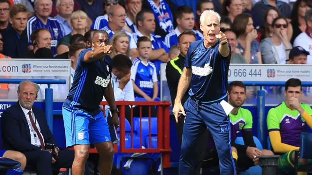 Terry Connor and Mick McCarthy