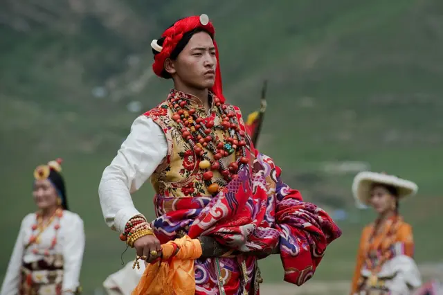 Tibetan man