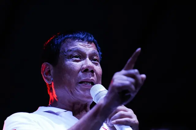 President Rodrigo Duterte is nicknamed Asia's 'Donald Trump'