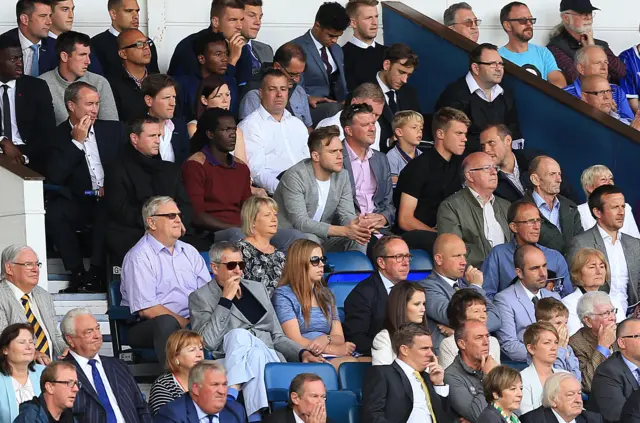 Olly Murs at Ipswich Town v Norwich City