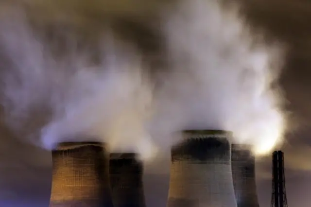 The coal fueled Fiddlers Ferry power station