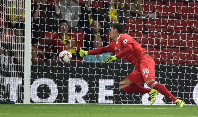 Watford goalkeeper Costel Pantilimo