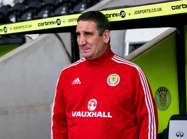 Scotland Under-21 boss Ricky Sbragia