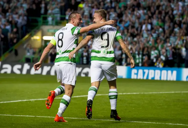 Scott Brown (left) and Leigh Griffiths