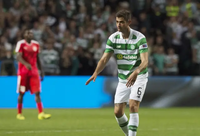 Celtic midfielder Nir Bitton