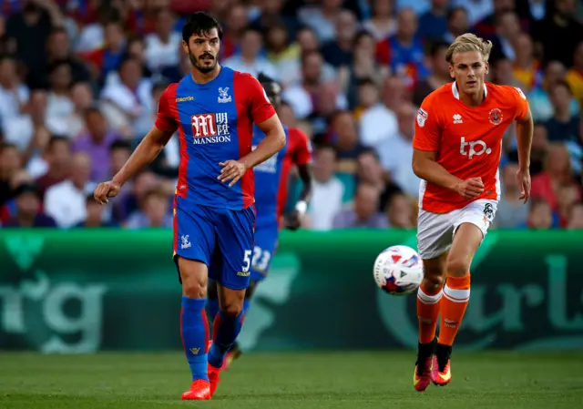 Crystal Palace v Blackpool