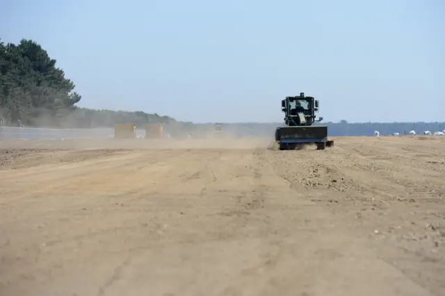 Runway at Rock Barracks