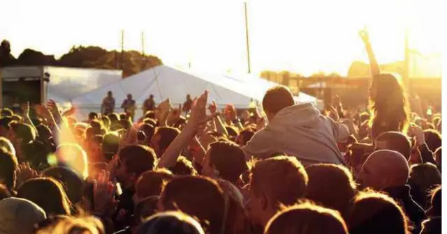 Crowds at Shrewsbury Fields Forever