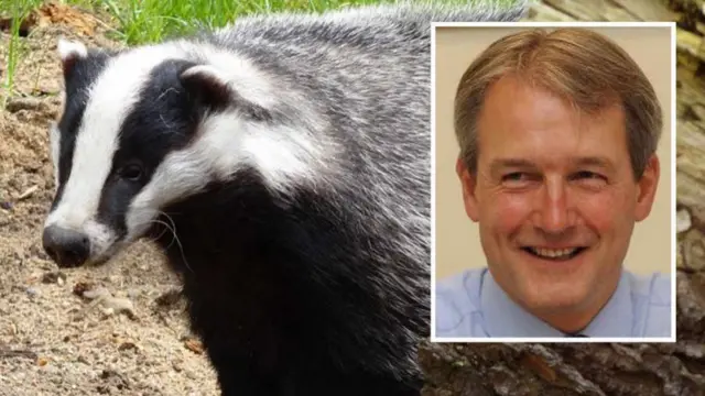 Badger and Owen Paterson