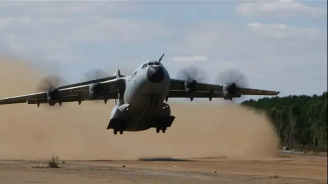 Airbus A400M in flight