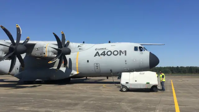 A400M Atlas on runway