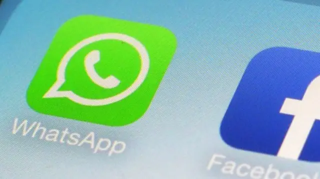 WhatsApp and Facebook apps